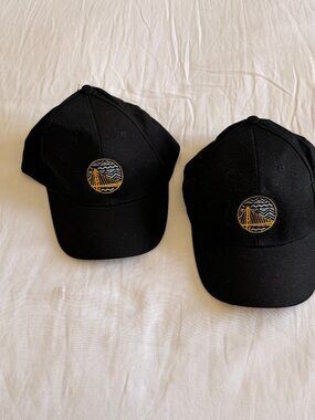 (2) Golden State Warriors Black History Month Hats